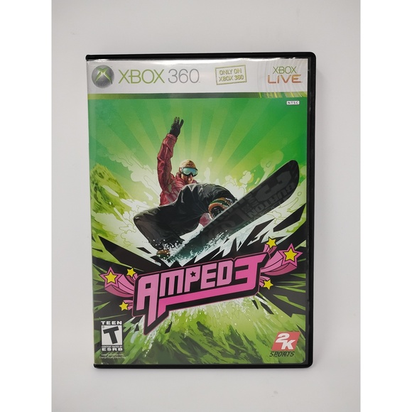 2K Sports Other - 2K Sports Amped 3 Xbox 360 Video Game Snowboarding Sports Sim Action Disc Case
